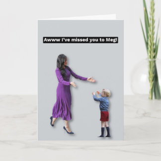 Tu me manques carte à Meghan