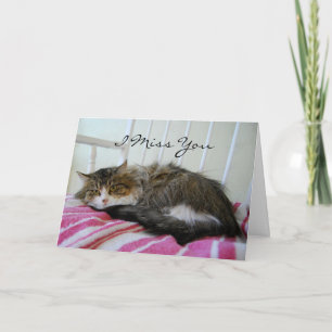 Tu Me Manques, Carte Maine Coon