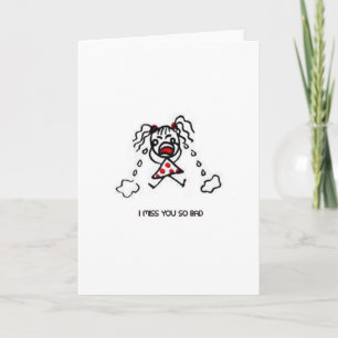 Tu Me Manques Une Telle Carte De Voeux
