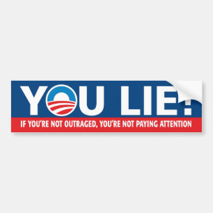 TU MENS ! Sticker Nobama Bumper