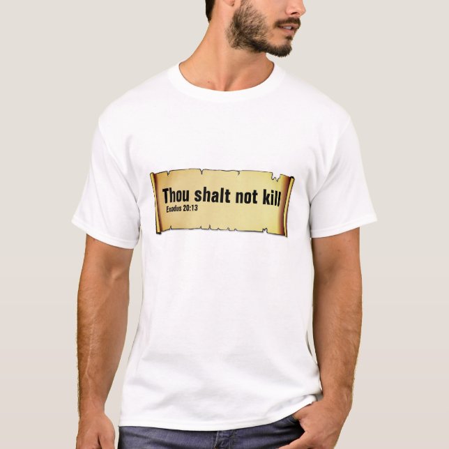 Tu ne feras pas défiler (lumière) T-shirt (Devant)