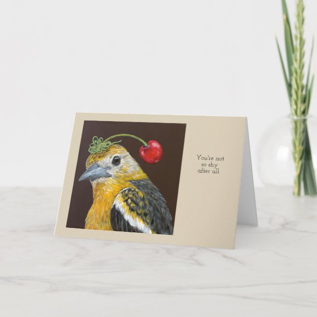 Tu n'es pas si timide après toutes les cartes (Devant)