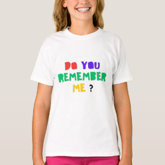 TU TE SOUVIENS DE MOI T-Shirt Paddle