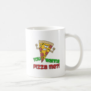 Tu Veux Pizza Me Drôle Drôle Cartoon Mug