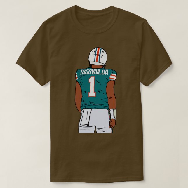 Tua Tagovailoa Retour vers TShirt (Design devant)