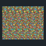 Tub Chèvre - Impression 3D cachée<br><div class="desc">Illusion stéréogramme montrant dans l'image cachée en 3D une chèvre et un chat dans une baignoire sur roues descendant dans la rue. Stéréogramme est une illusion 3D optique extraordinaire. Il ressemble à du papier peint avec un motif extensible, mais il y a une scène 3D cachée à l'intérieur. Pour le...</div>