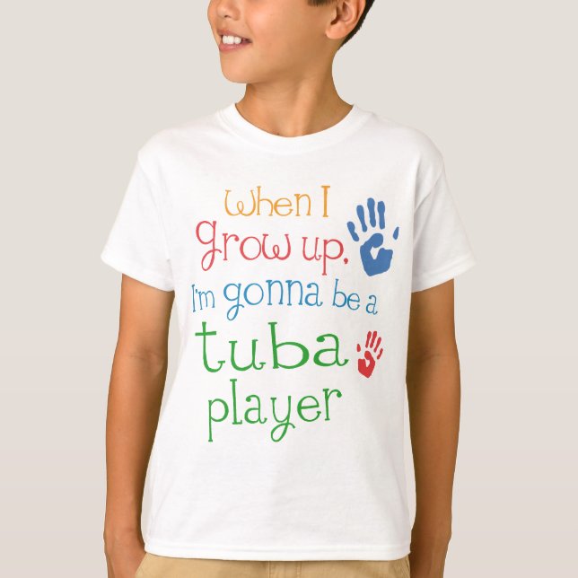 Tuba Player (Futur) T-shirt bébé bébé (Devant)