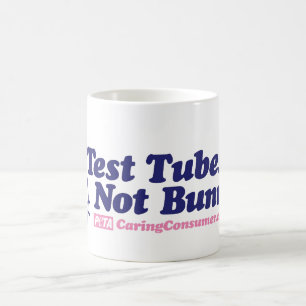 Tubes à essai, pas tasse de lapins