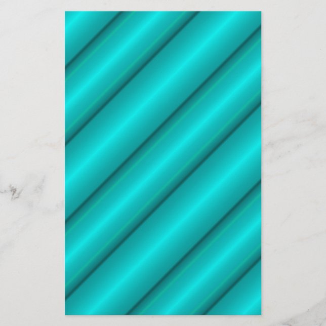 Tubes Abstraits en Turquoise (Devant)