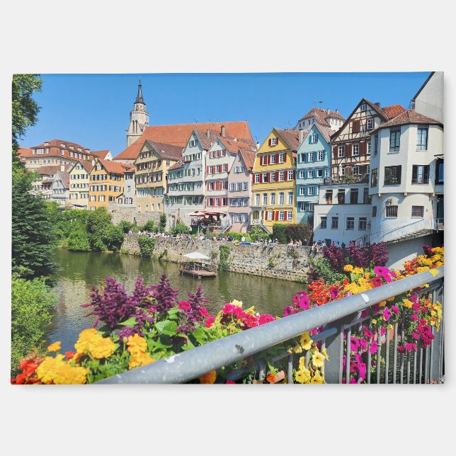 Tubingen Allemagne Ville Magnet (Recto)