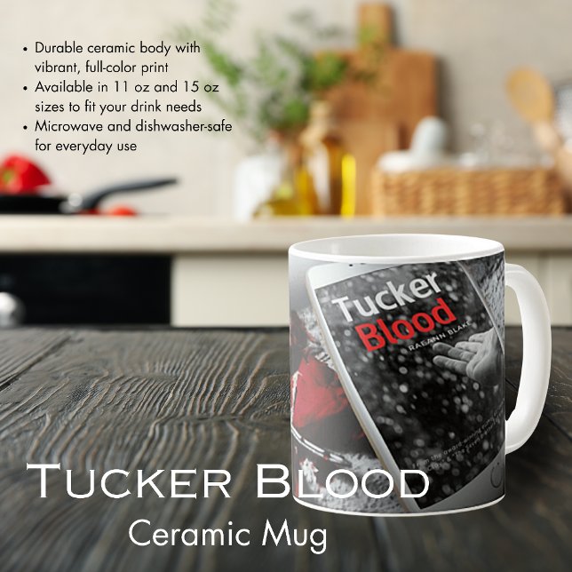 Tucker Mug en céramique Blood (Créateur téléchargé)