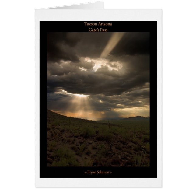 Tucson Arizona Sunset (Devant)