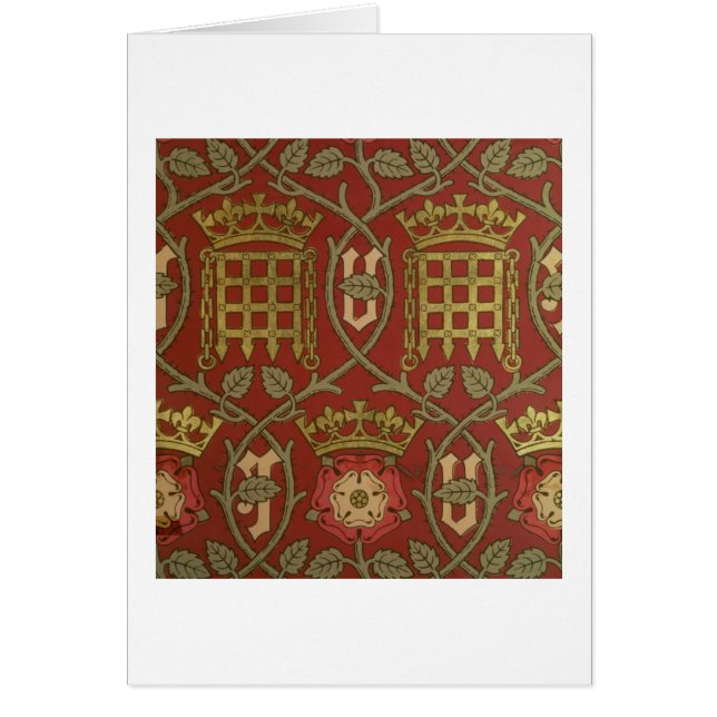 "Tudor s'est levé", papier peint de reproduction (Devant)