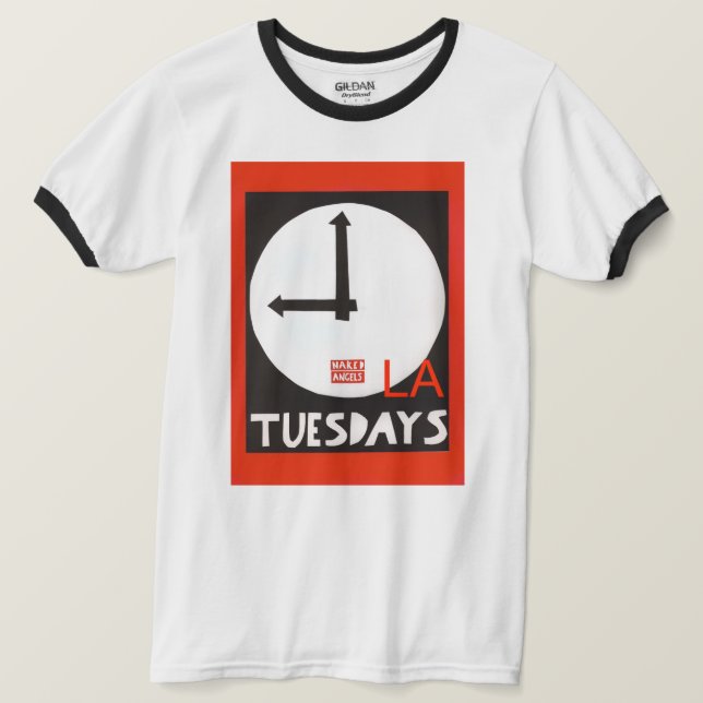 Tuesdays LA Ringer t-shirts in ALL sizes  (Design devant)