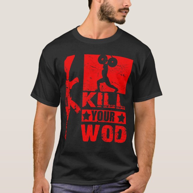 Tuez votre WOD - T-shirt d'AK47 des hommes (Devant)