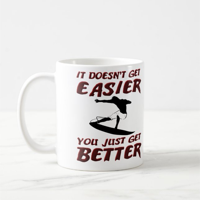 Tugaffe Surf Cavalier Planche à Voile Mug (Gauche)