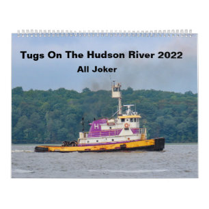 Tugs Sur La Rivière Hudson Calendrier "JOKER" 202