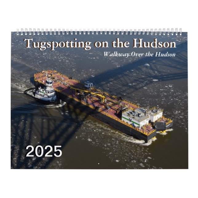 Tugspotting 2025 Promenade sur le calendrier Hudso (Protection)