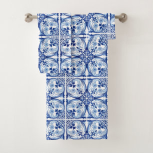 Tuile bleue portugaise