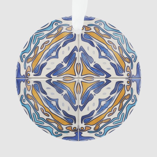 Tuiles bleues (devant)