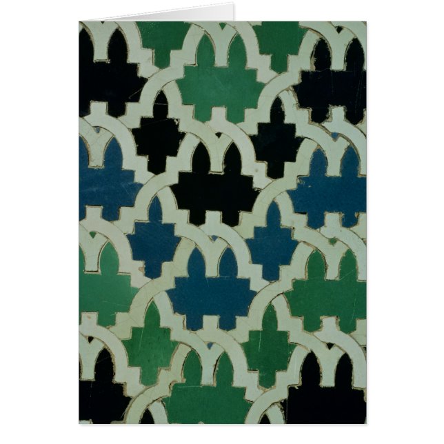 Tuiles d'Azulejos du trône des sultans (Devant)