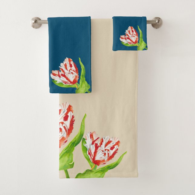 Tulip Estella Rijnveld sur un ensemble de serviett (En situation)
