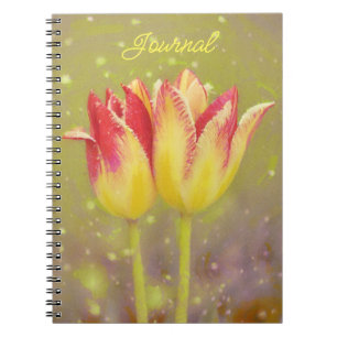 Tulip Flowers Together Art Journal Carnet