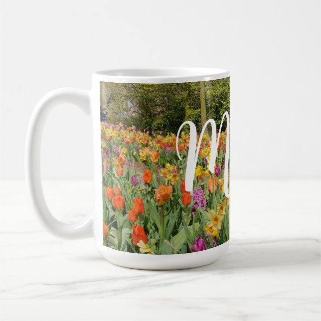 Tulip Garden Mère's Day Mug (Gauche)