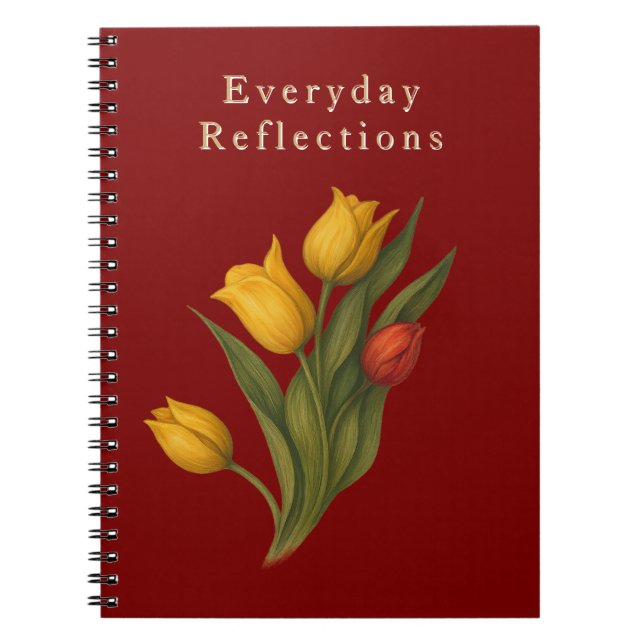Tulip Garden Reflections — Luxe Journal (Devant)