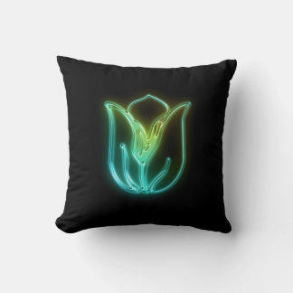 Tulipe américaine lumineuse Coussin Mojo