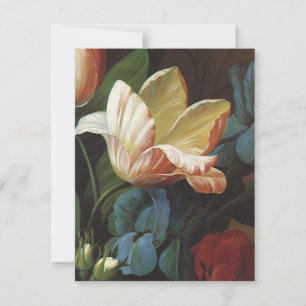 Tulipe de jardin vintage en fleurs, fleurs victori