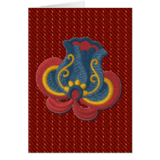 Tulipe de Rosemaling de Norvégien