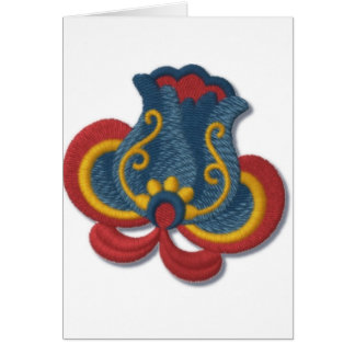 Tulipe de Rosemaling de Norvégien