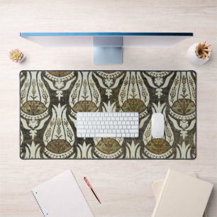 Tulipe et Treillis Art Floral Bleu de William Morr