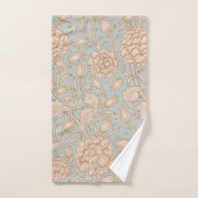 Tulipe sauvage de William Morris, design floral (Serviette à main)