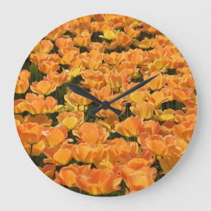 Tulipes 1 Horloges murales et options numériques