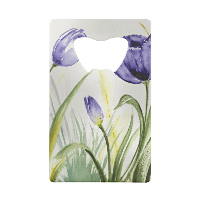 Tulipes à ressort pourpre (Devant)