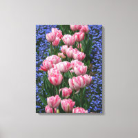 Tulipes Art-Pink En Toile