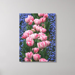 Tulipes Art-Pink En Toile
