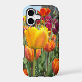 Tulipes dans le coque iphone de brise