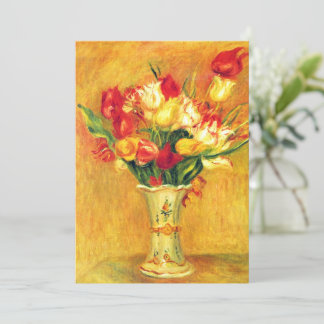 Tulipes de Pierre Renoir, Impressionnisme Vintage