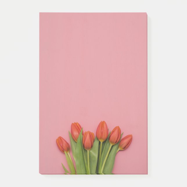 Tulipes de printemps Post-it® Notes 4 x 6 (Devant)