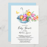 Tulipes du printemps Babyl Showwboat Invitation