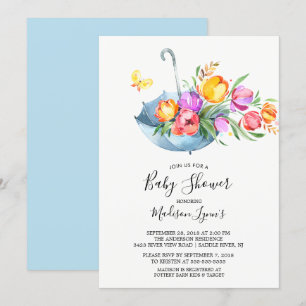 Tulipes du printemps Babyl Showwboat Invitation