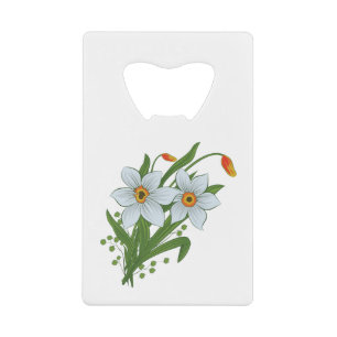 Tulipes et fleurs de jonquilles