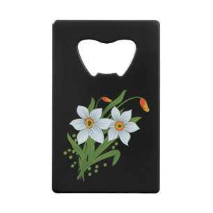 Tulipes et jonquilles Fleurs Fond noir