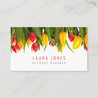 Tulipes néerlandaises Femmes Dames Cartes de rende