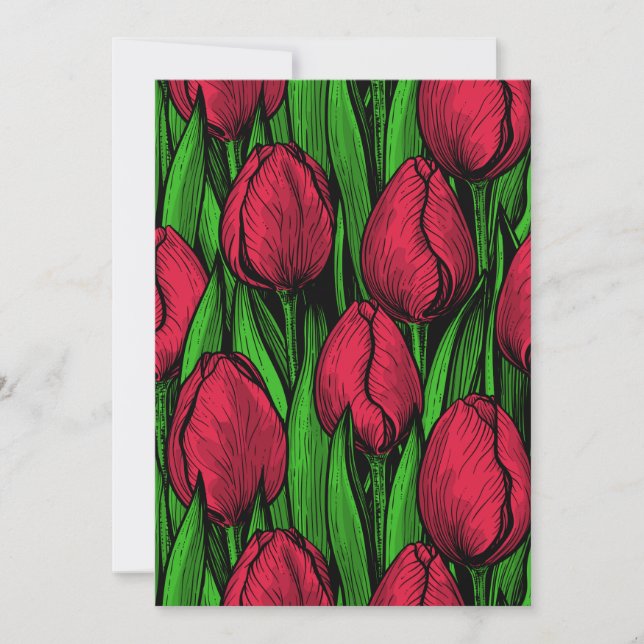 Tulipes rouges (Devant)
