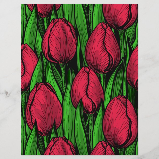 Tulipes rouges (Devant)