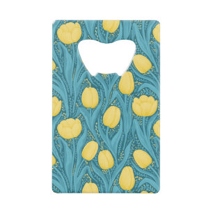 Tulips in blue and yellow